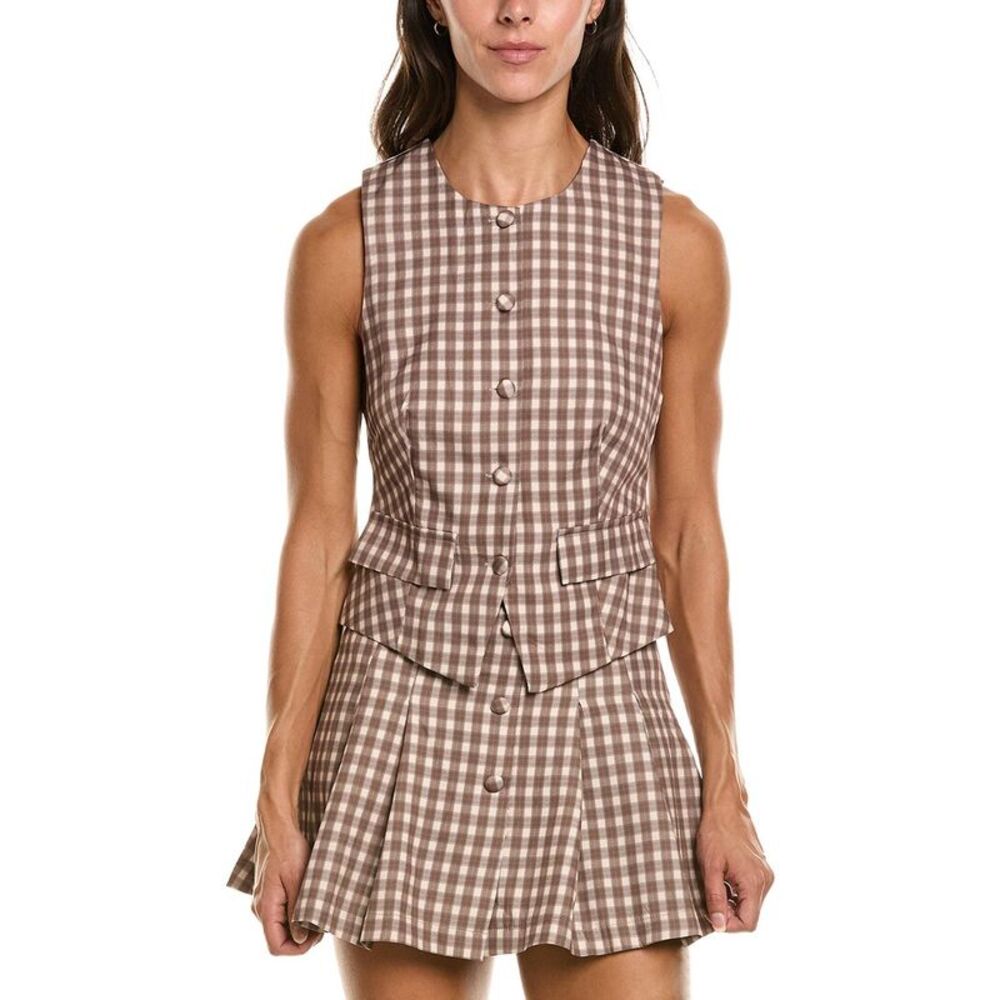 Abbey Womens  Top, Brown